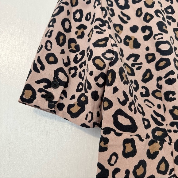 Sanctuary Birdie Shell Animal Print Top - Picture 5 of 8